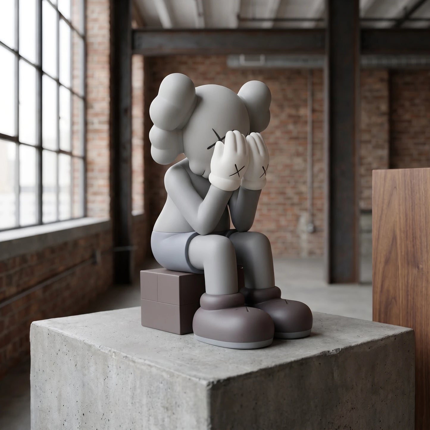 Exotic Street Art Bear Figurine