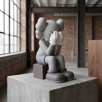 Exotic Street Art Bear Figurine