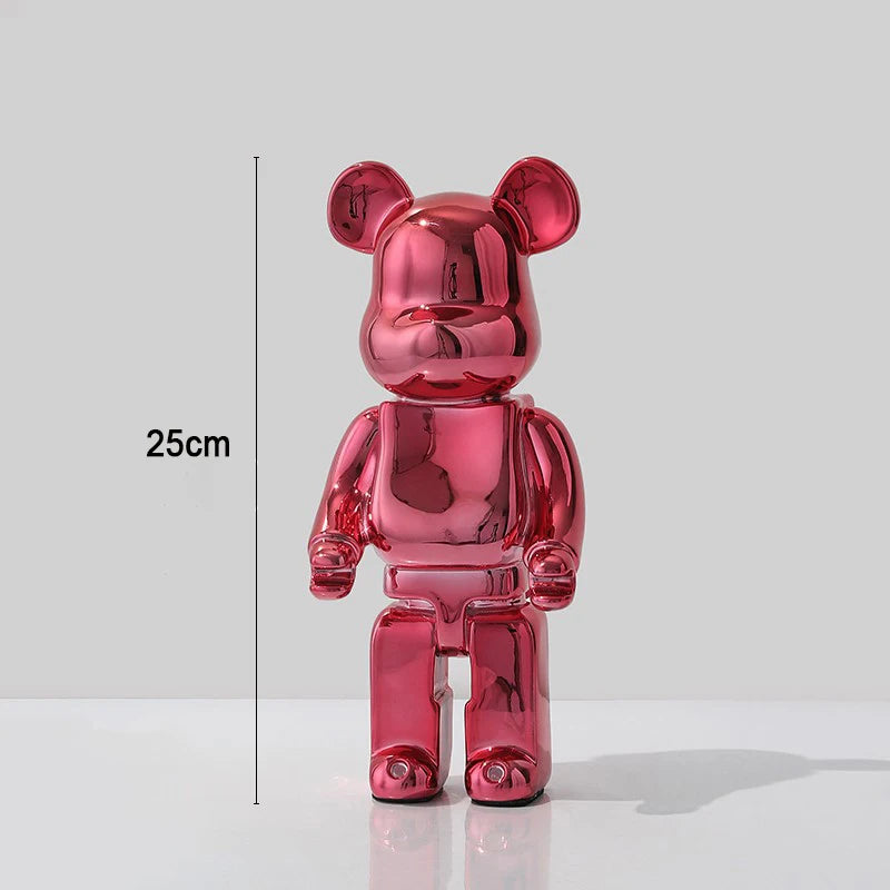 Exotic Graffiti Bear Collector’s Sculpture