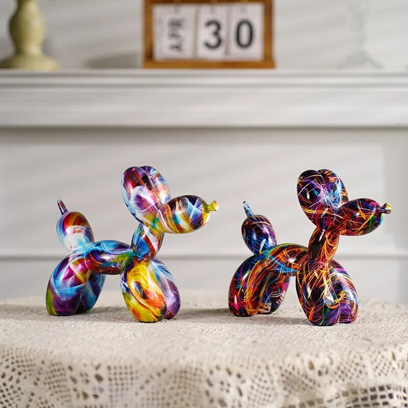 Exotic Resin Balloon Dog