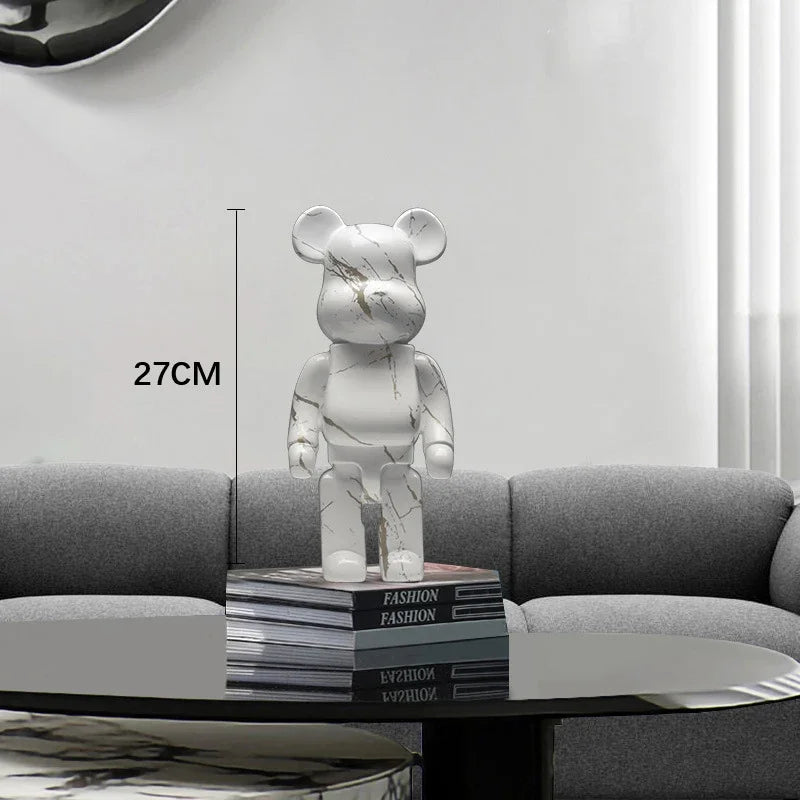 Exotic Graffiti Bear Collector’s Sculpture