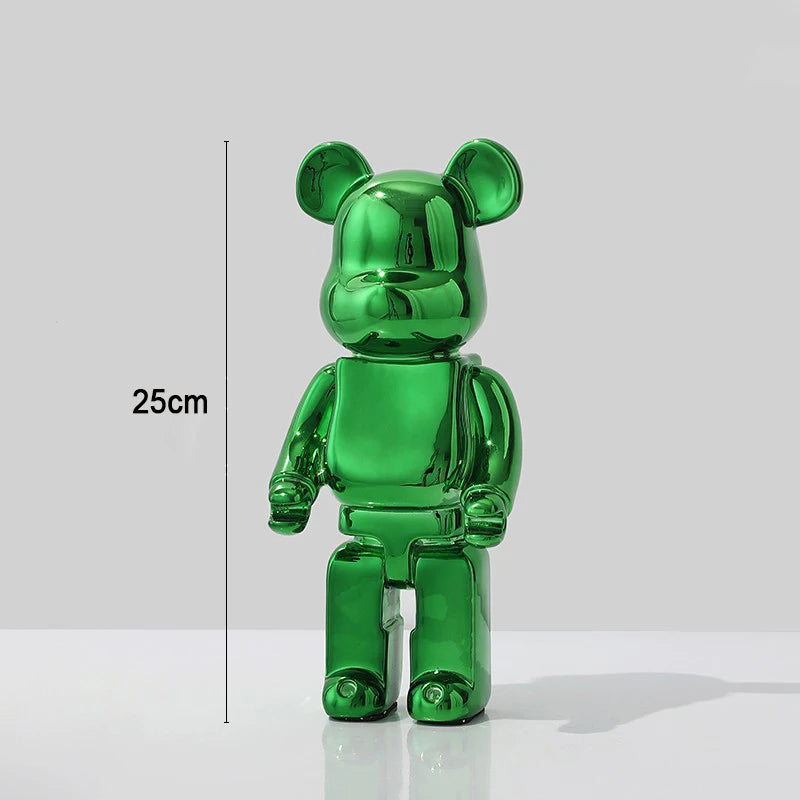 Exotic Graffiti Bear Collector’s Sculpture