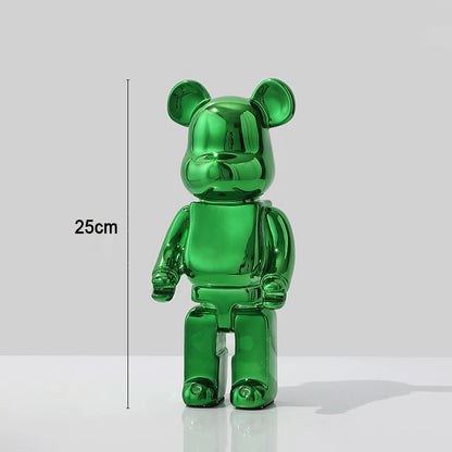 Exotic Graffiti Bear Collector’s Sculpture