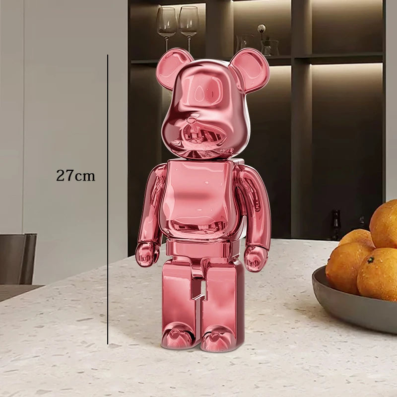 Exotic Graffiti Bear Collector’s Sculpture
