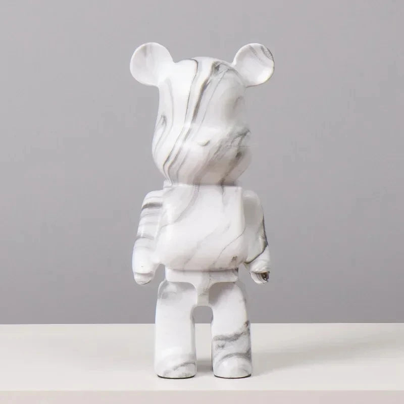 Exotic Graffiti Bear Collector’s Sculpture