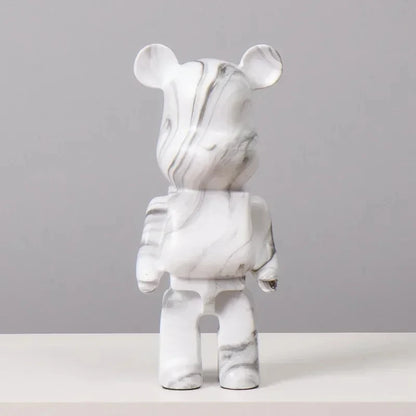 Exotic Graffiti Bear Collector’s Sculpture