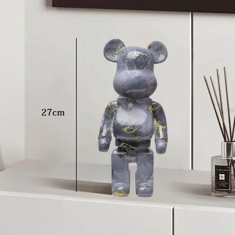Exotic Graffiti Bear Collector’s Sculpture
