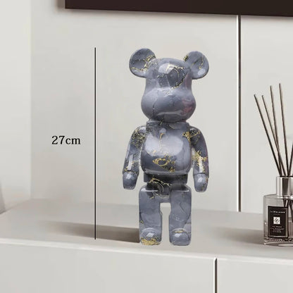 Exotic Graffiti Bear Collector’s Sculpture