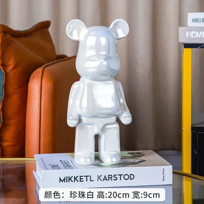 Exotic Urban Bear Statement Sculpture