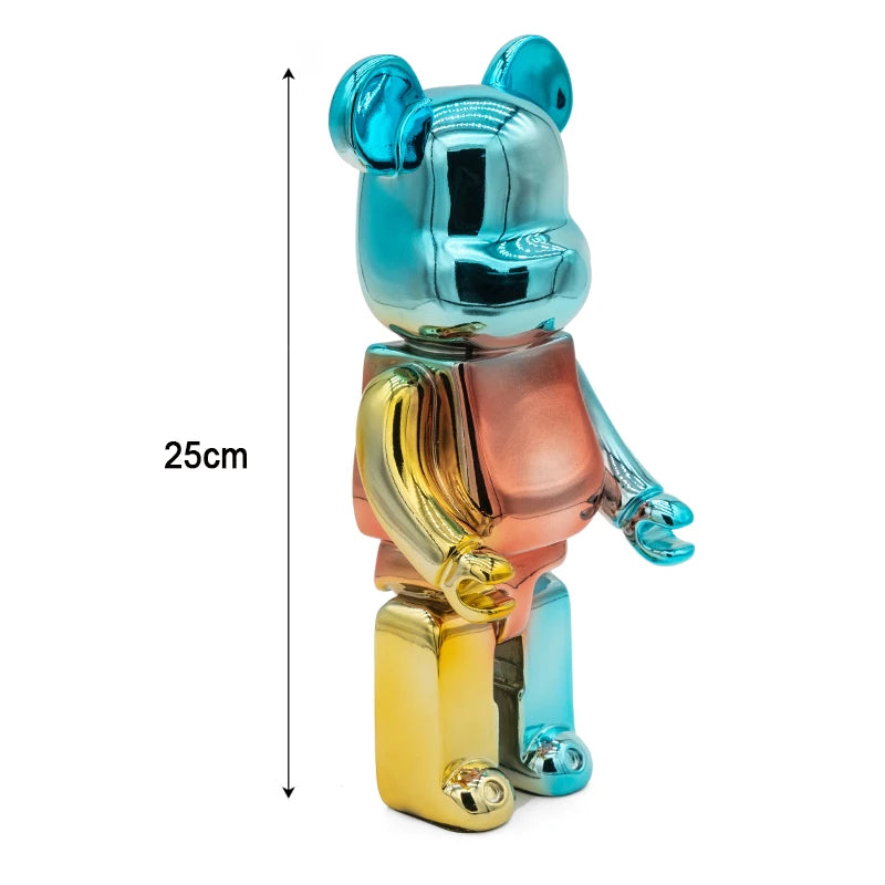 Exotic Graffiti Bear Collector’s Sculpture