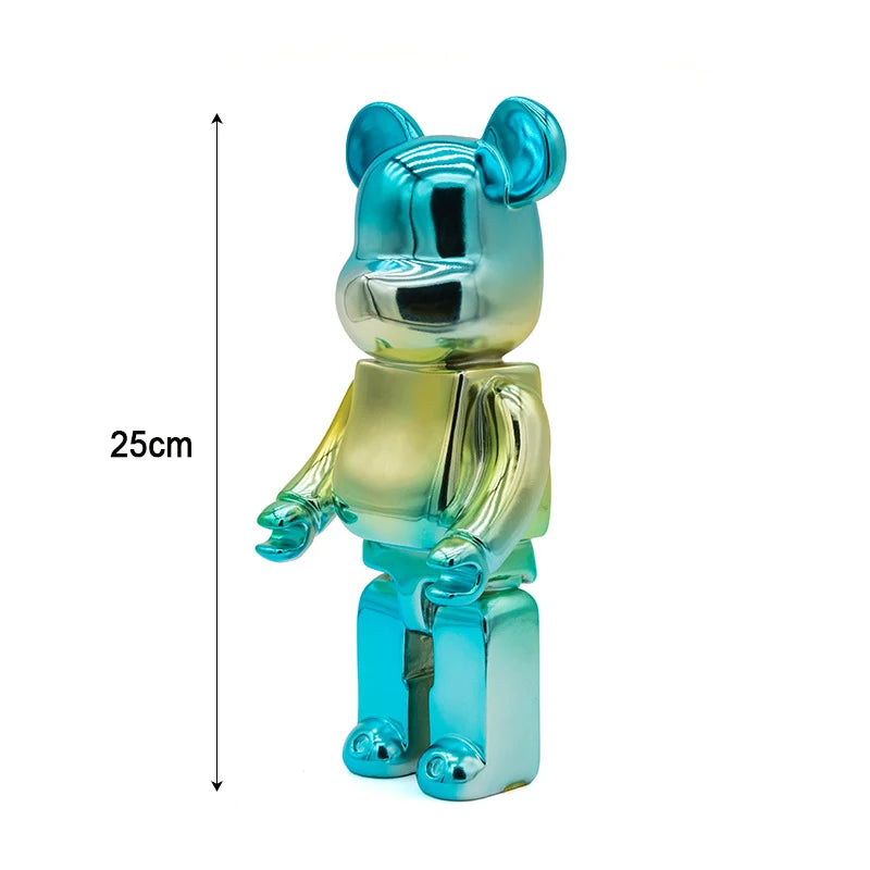 Exotic Graffiti Bear Collector’s Sculpture