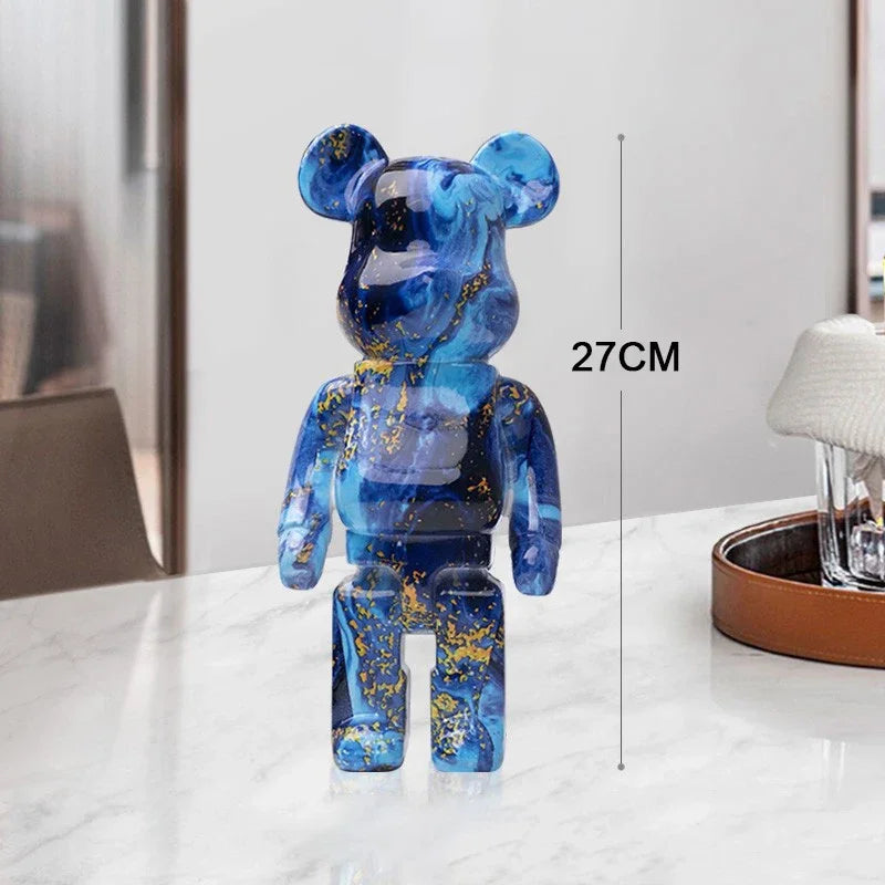 Exotic Graffiti Bear Collector’s Sculpture