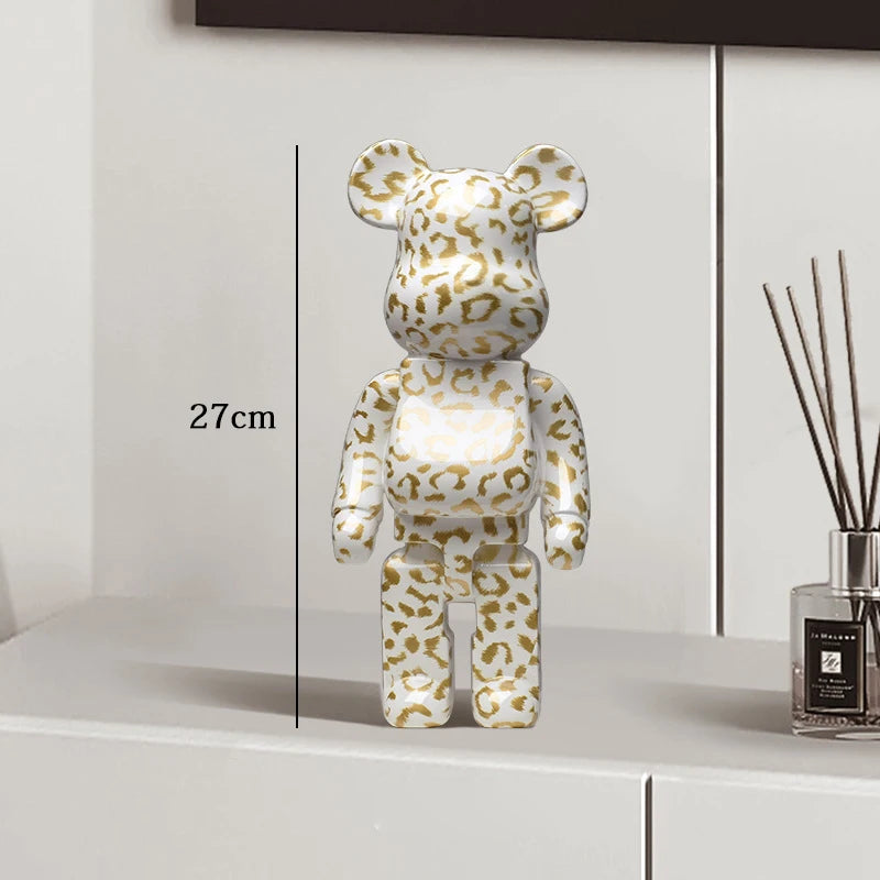 Exotic Graffiti Bear Collector’s Sculpture