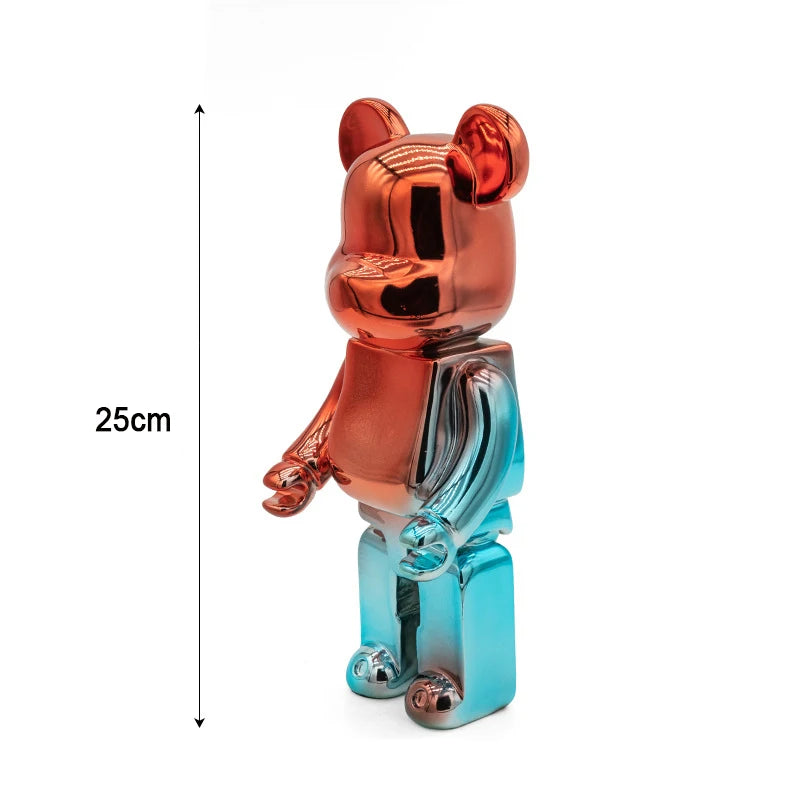 Exotic Graffiti Bear Collector’s Sculpture