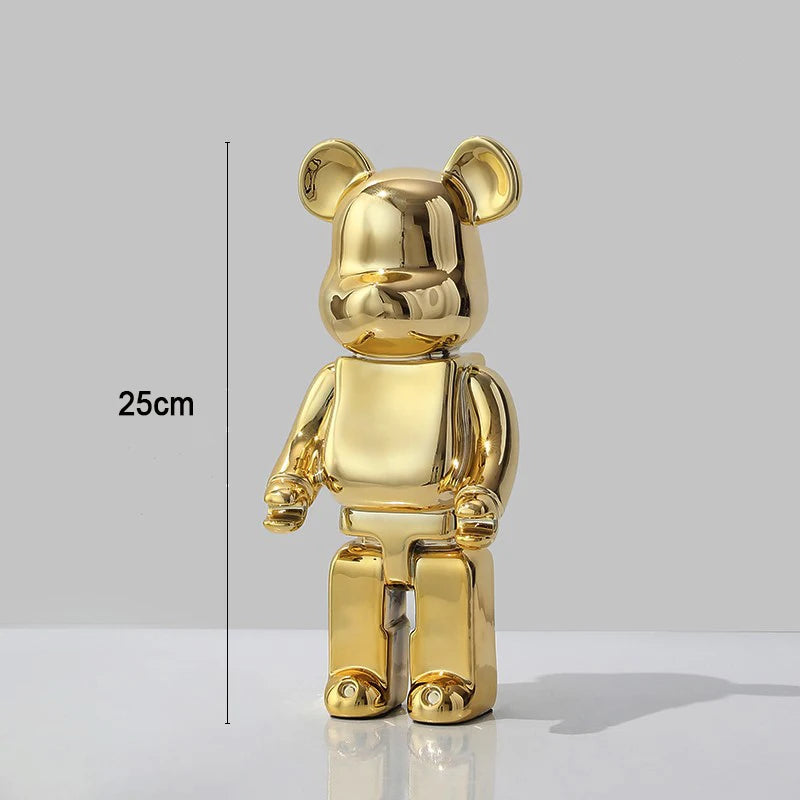 Exotic Graffiti Bear Collector’s Sculpture