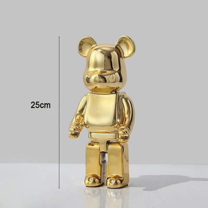 Exotic Graffiti Bear Collector’s Sculpture