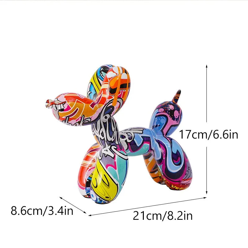 Exotic Resin Balloon Dog