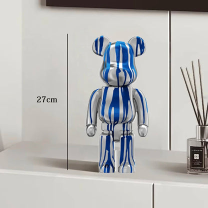 Exotic Graffiti Bear Collector’s Sculpture