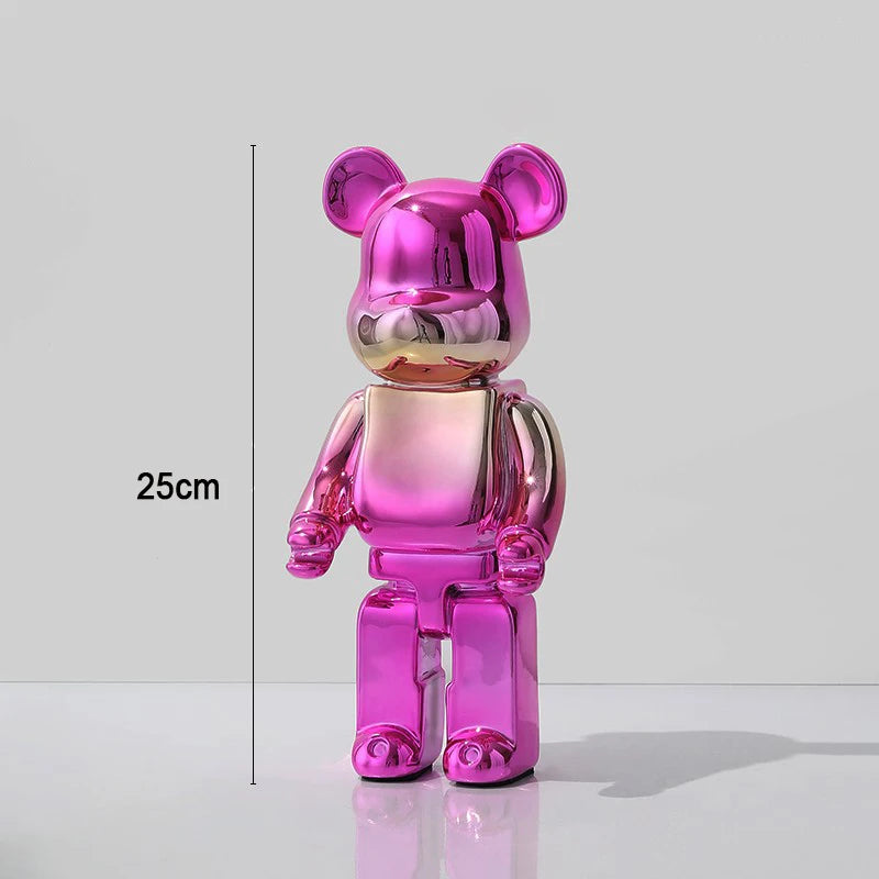Exotic Graffiti Bear Collector’s Sculpture