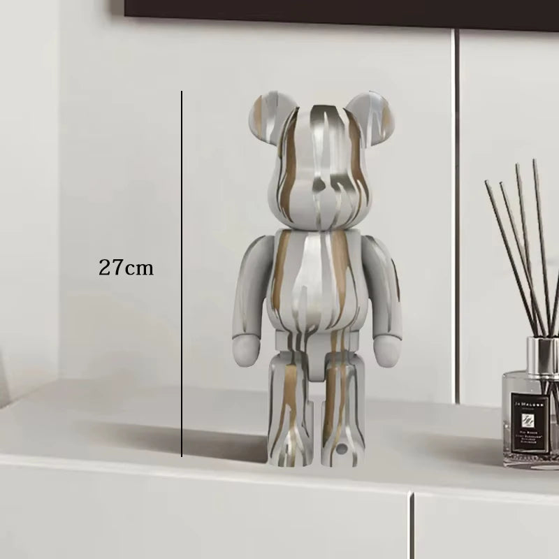 Exotic Graffiti Bear Collector’s Sculpture