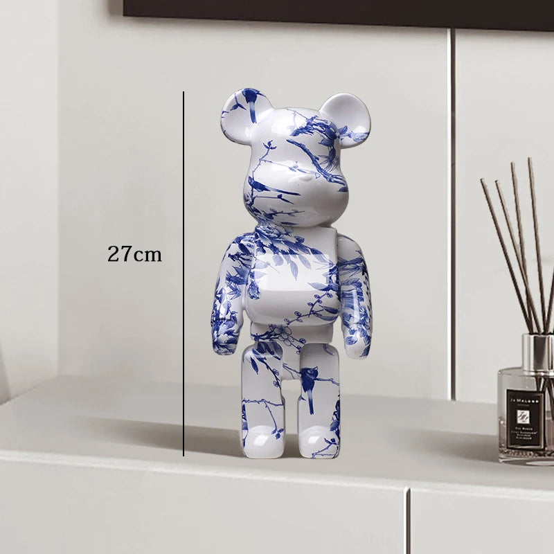 Exotic Graffiti Bear Collector’s Sculpture
