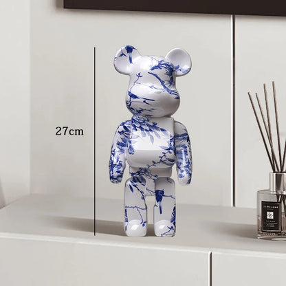 Exotic Graffiti Bear Collector’s Sculpture