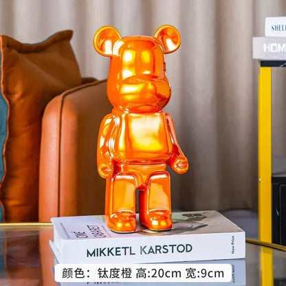 Exotic Urban Bear Statement Sculpture