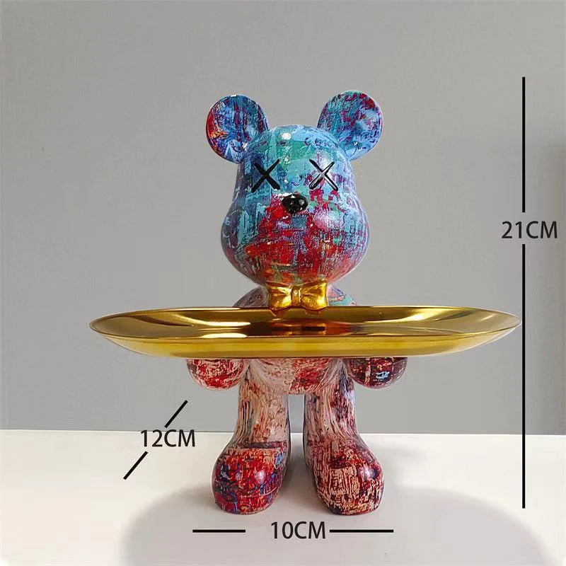 Exotic Gallery Graffiti Bear Sculpture
