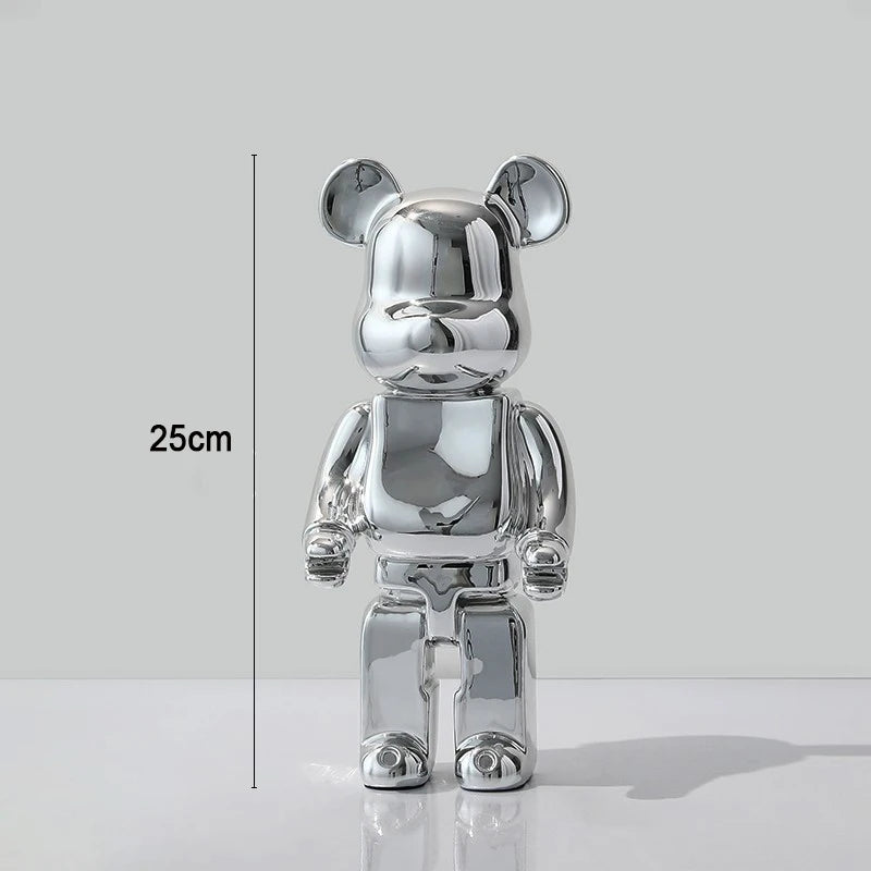 Exotic Graffiti Bear Collector’s Sculpture