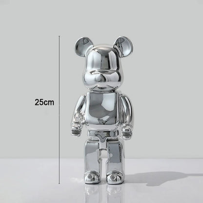 Exotic Graffiti Bear Collector’s Sculpture