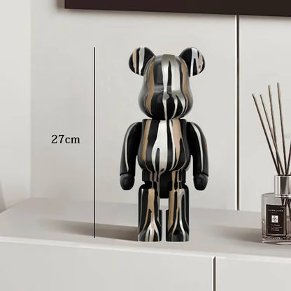 Exotic Graffiti Bear Collector’s Sculpture