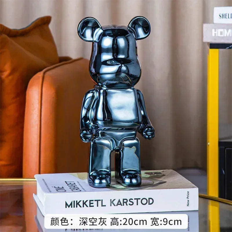 Exotic Urban Bear Statement Sculpture