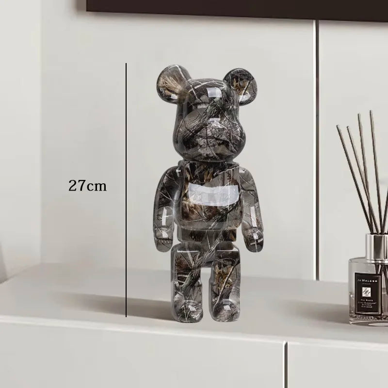 Exotic Graffiti Bear Collector’s Sculpture
