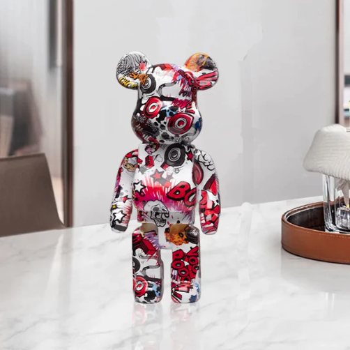 Exotic Resin Standing Bear