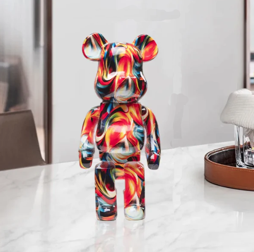 Exotic Resin Standing Bear
