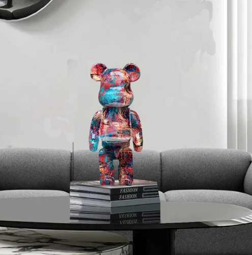 Exotic Resin Standing Bear