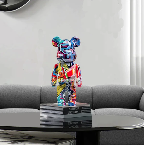 Exotic Resin Standing Bear
